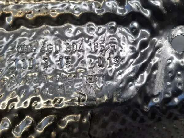 Pantalla térmica mampara Audi A6 C7 3.0 TDI OEM 4G0804165E image 4