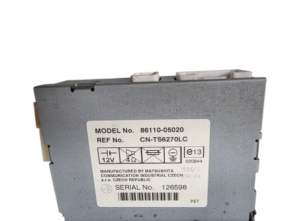 Écran d'affichage Toyota Avensis T25 OEM 86110-05020 image 3