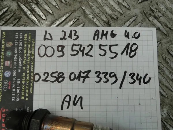 Sensor Lambda Mercedes E-Class W213 AMG E63S A0095425518 image 3