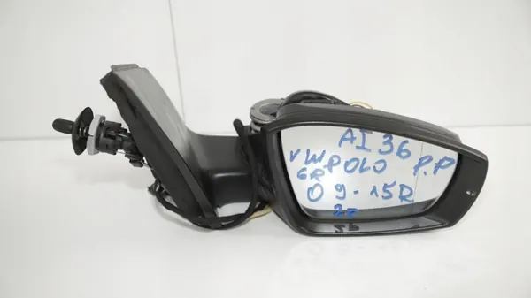 Oikea peili OEM 360185733 VW Polo 6R 09-15 image 3