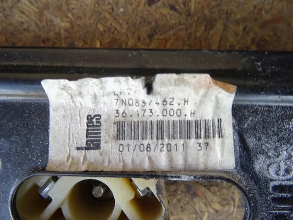 Mecanismo de janela dianteira direita VW Sharan 7N 7N0837462H image 3