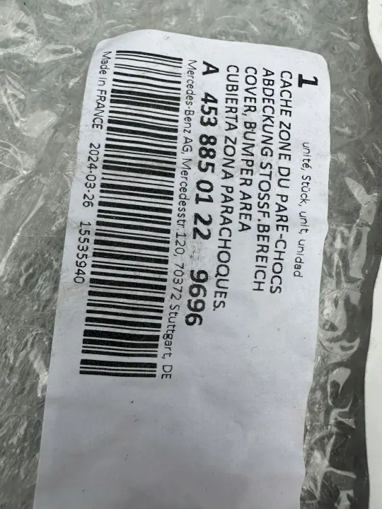 Marco Faro Izquierdo Smart 453 OEM A4538850122 image 3