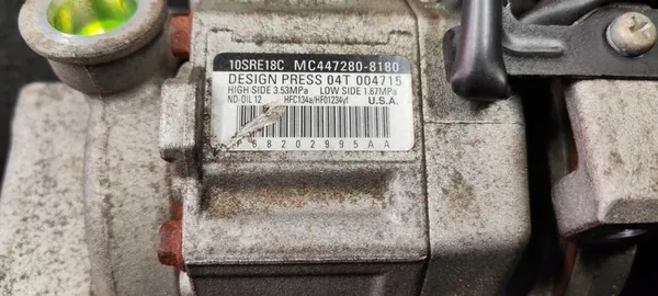 Compressore A/C JEEP GRAND CHEROKEE WK2 2016-2019 OEM image 7