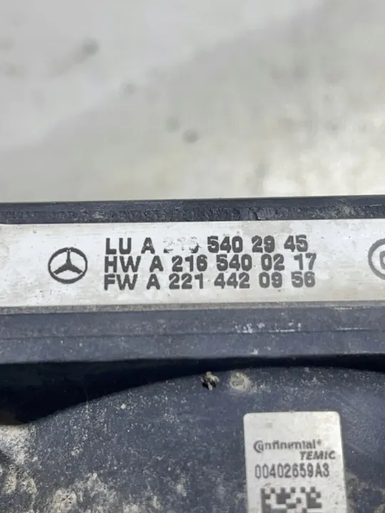 Radar de régulateur actif Mercedes-Benz A2165400217 Gauche image 3