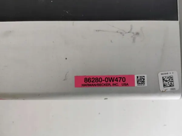 Förstärkare Lexus GS 450h OEM 86280-0W470 Begagnad image 5