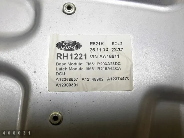 Fönsterregulator Ford OEM 7m51r045h16a 7m51r203a28dc image 4