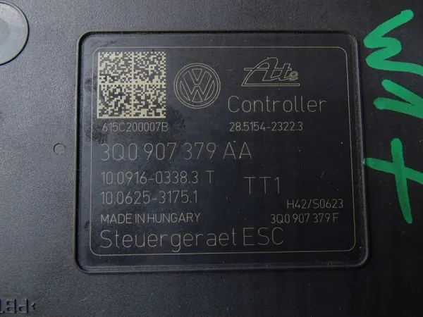 ABS-bromspump OEM 3Q0614517AA för Audi A3 8V image 7