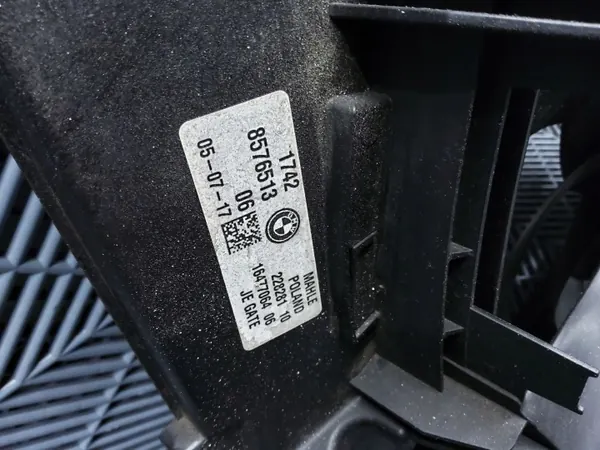 BMW Fläktkåpa OEM 8576513 för 5-serien G30 G31 G38 image 5