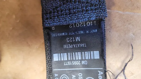 2x Seat Belt Tensioner Right Opel Insignia A Lift OEM image 4