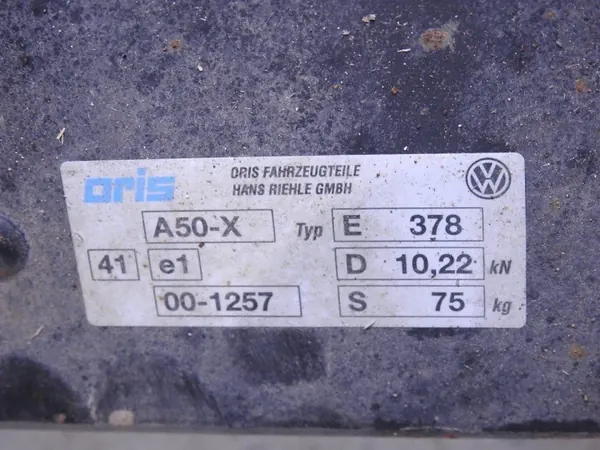 Kit de Barra de Reboque OEM 1T0803881C para VW Touran image 5