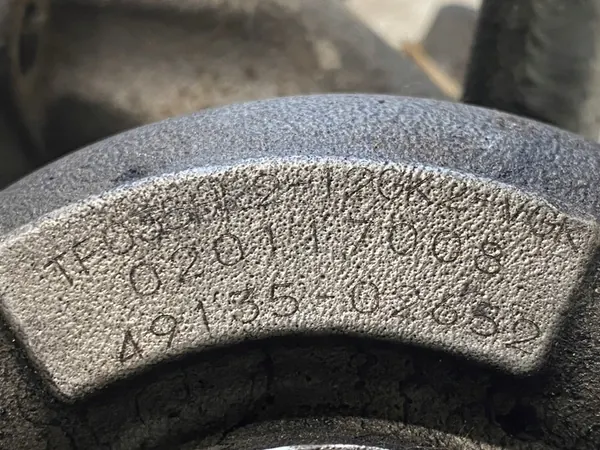 MITSUBISHI PAJERO L200 2.5D - TURBOCOMPRESOR TF035HL2-12GK2-VGK image 8