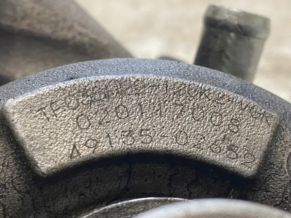 MITSUBISHI PAJERO L200 2.5D - TURBOCOMPRESOR TF035HL2-12GK2-VGK image 9