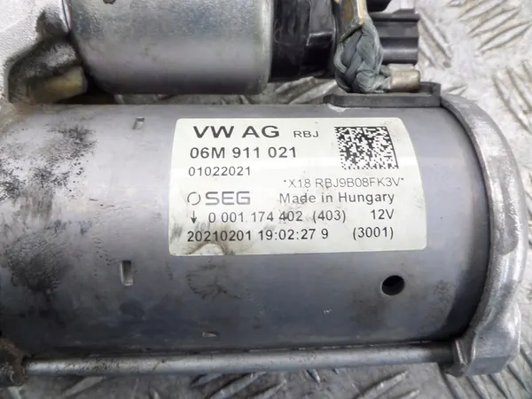 Motor de arranque Audi S4 8W S5 8W6 A6 4G SQ5 06M911021 image 5