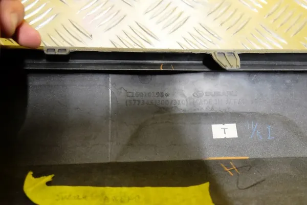 SUBARU ASCENT 2019 2020 - MOULDING PARAURTI POSTERIORE image 7