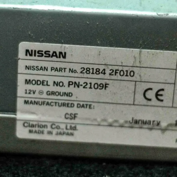 Nissan CD-byttare OEM 281842F010PN2109F - Begagnad image 3