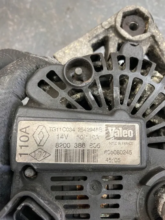 ALTERNATOR 8200386806 NISSAN RENAULT 1.5 DCI image 4