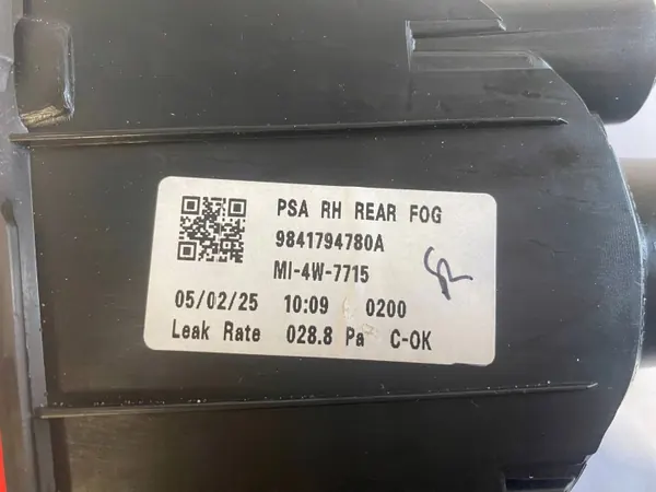 OEM 9841794780A Oikea Takasumuvalo Peugeotille image 5