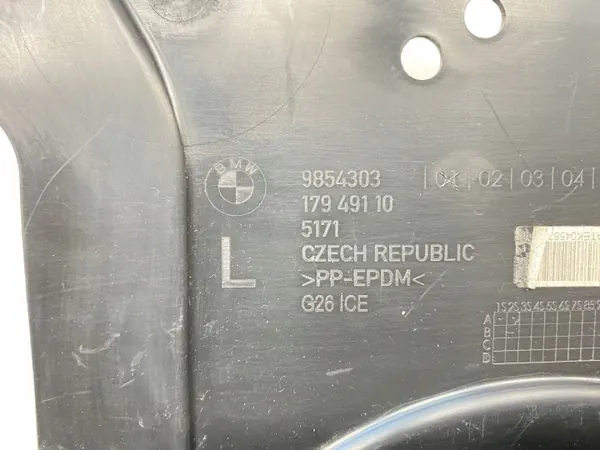 OEM 9854303 Escudo Inferior Izquierdo Delantero BMW 4 G26 image 3