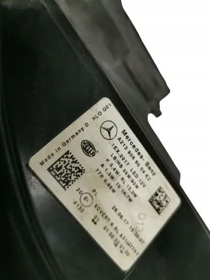 MERCEDES E W213 VÄNSTER FRAM MULTIBEAM LAMPA OEM image 8