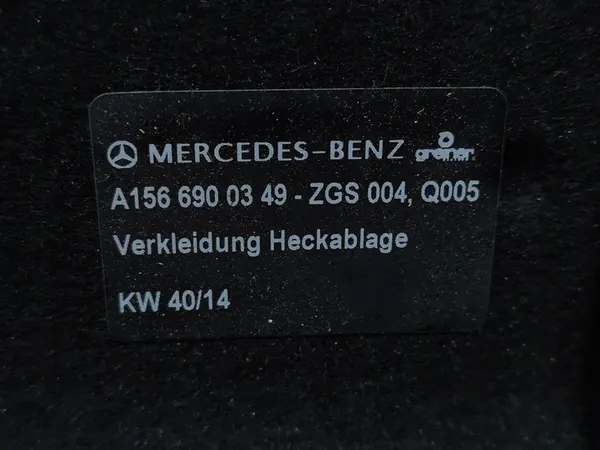 MERCEDES GLA W156 Originele Achterklephouder 13-19 image 9