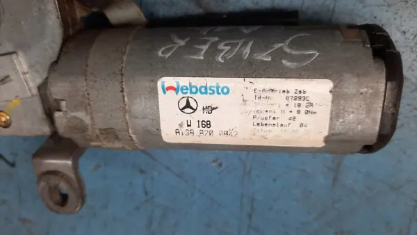 Takluckemotor OEM A1688200842 för Mercedes W168 image 3