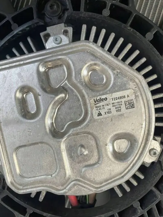 PAS PRZEDNI CHŁODNICA KPL KADJAR LIFT 1.7 DCI 21410HV90A,21457HV80A image 5