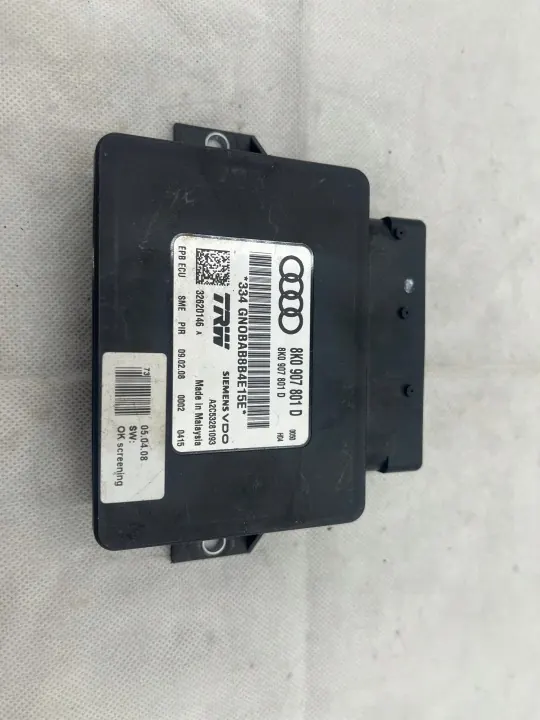Audi A4 B8 A5 Handbromsmodul OEM 8T0907801D image 2