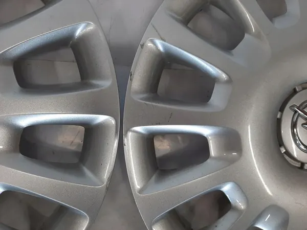 4× Coprimozzi Opel OE Originali 14" Argento image 10