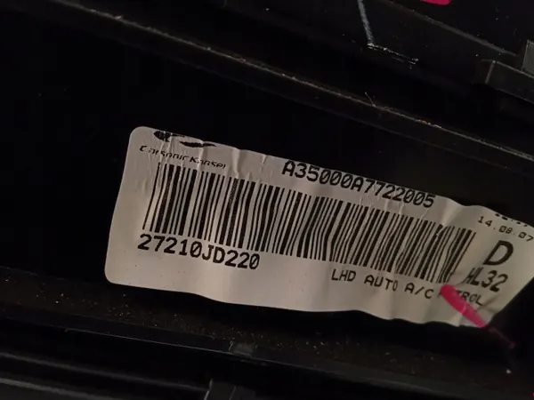 Chauffe-eau Nissan Qashqai OEM 27210-JD220 image 7
