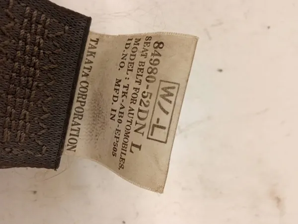 Sitzgurtsatz Hinten Links Rechts OEM 8498052DN image 6
