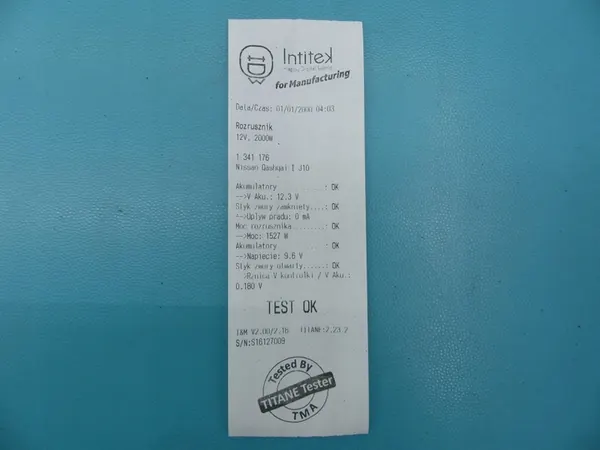 Motor de arranque Nissan Qashqai I J10 06-13 1.6 DCI image 6