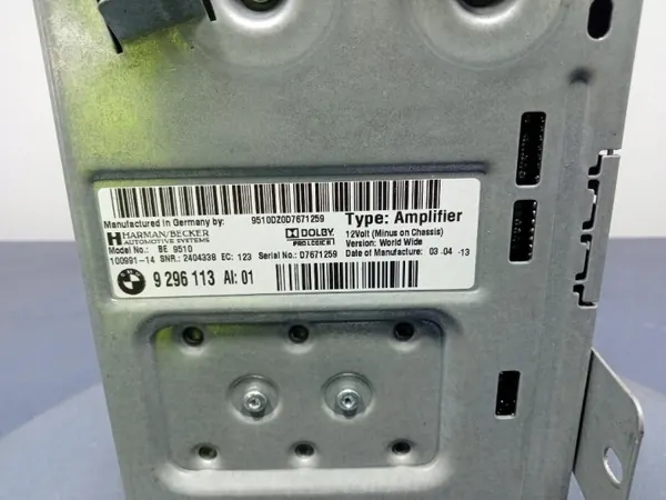 BMW OEM 9296113 Radioförstärkare för 5-serien image 8