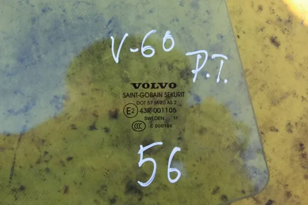 Cristal Puerta Trasera Derecha Volvo V60 OEM 43R001105 image 3