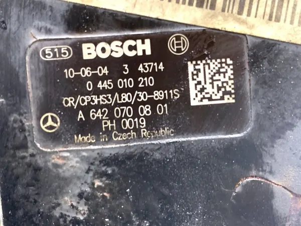 OEM 0445010210 Korkeapainepumppu Mercedes S212 3.0 image 6