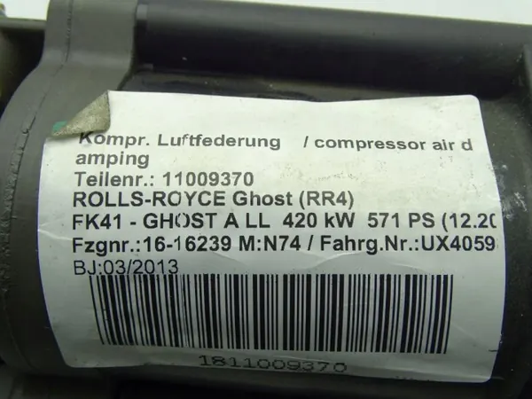 OEM 6850319 Luftfeder-Kompressor für Rolls-Royce Ghost image 4