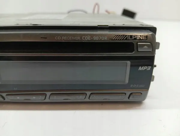 ALPINE CDE-9870R Radio VW Lupo I 1998-2005 OEM 5907911399764 image 3