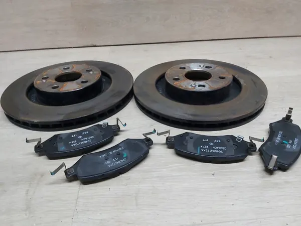 Jogo discos e pastilhas dianteiros OEM 204006454AA 204004173AA image 3