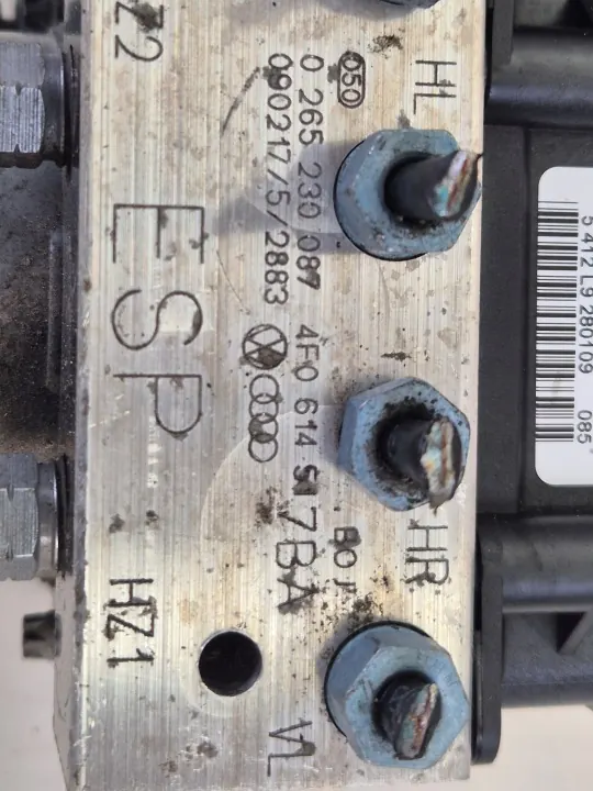 Bomba ABS Audi A6 C6 OEM 4F0614517BA Usado image 5