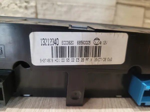 Painel de controle climático OPEL VECTRA C SIGNUM 13212340 image 4