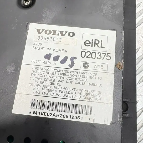 Verstärker Volvo XC90 I OEM 30657513 - Gebraucht image 4
