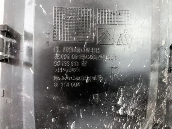 Grelha Halogénea OEM 9813381077/1177 para Citroen C3 III image 4