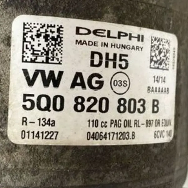 Compressore AC Skoda Octavia 5E 1.6 TDI 5Q0820803B image 6