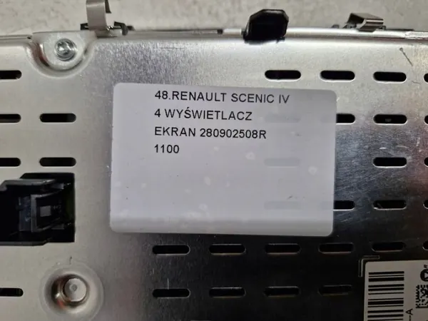 Écran afficheur Renault Scenic 4 OEM 280902508R image 7