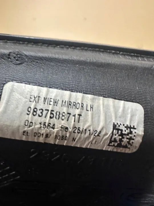 Specchio OPEL CORSA F Sinistro 10+2 PIN OEM 983758871T image 8