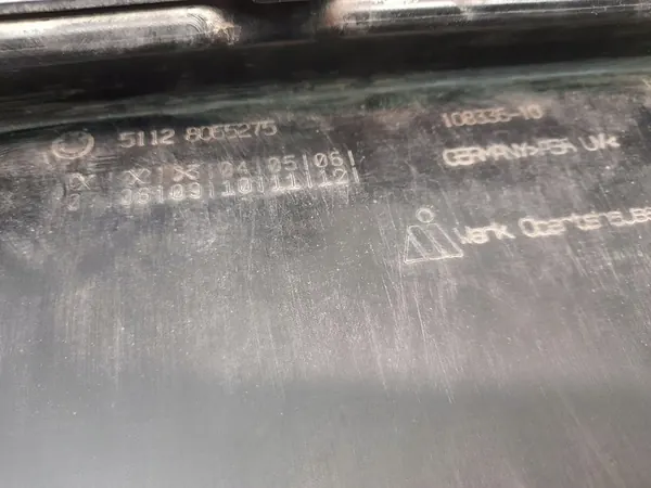 BMW M2 F87 2016 Bakre Stötfångar Nedre Trim image 4