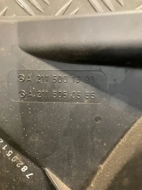 A/C jäähdyttimen tuuletin Mercedes-Benz E W211 image 4