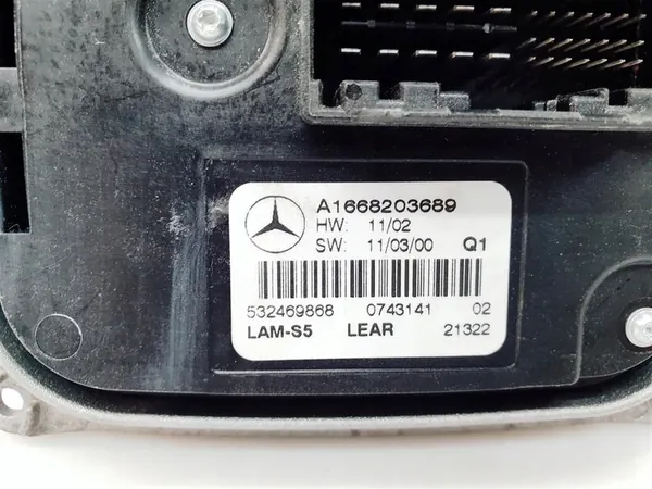 LED-moduleconverter Mercedes-Benz A1668203689 image 3
