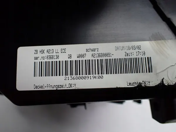 Consoleplank OEM A2136800091 voor Mercedes E-Klasse W213 image 8