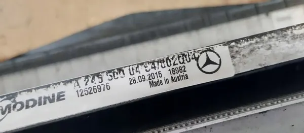 Conjunto de radiadores Mercedes B-Class W246 2.2 CDI OEM image 7