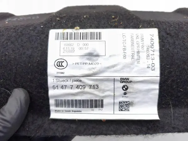 OEM 7409713 Kofferbakmat voor Mini Cooper Countryman F60 image 8